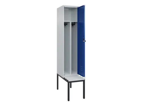 locker voor scheiding van kleding,HxBxD 2120x400x815mm,1vak