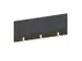 cache de banque d'accueil,NV brun caryer,BN8010-anthracite