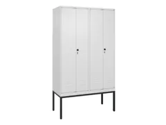 PBM-locker,HxBxD 2120x1200x500mm,4vak,vak B 300mm,draaigrendel