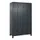 Z-garderobekast,HxBxD 1950x1200x500mm,vak B 150/300mm,draaigrendel