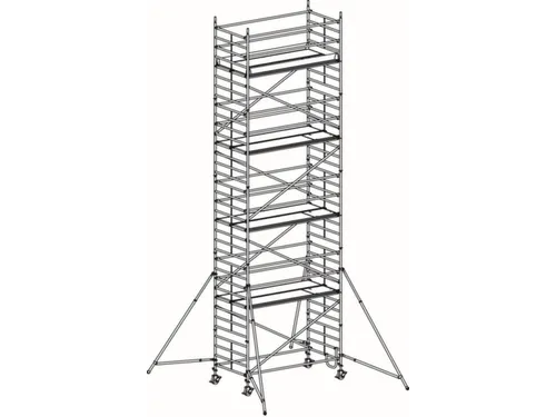 rolsteiger,reik H 10,4m,steiger H 9,64m,4platform(s),m. luik