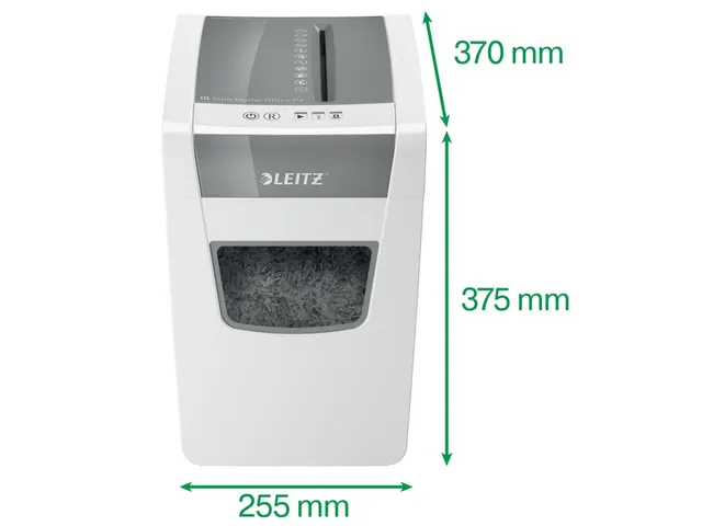 Papiervernietiger Leitz IQ Slim Home Office P-4 snippers 4x28mm