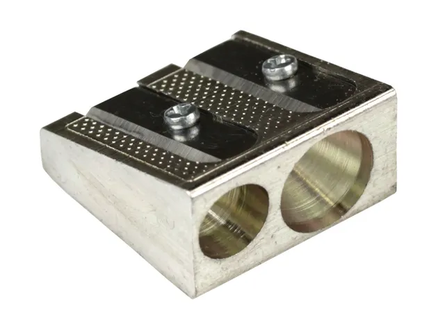 Puntenslijper Aristo metaal dubbel kegelvorm