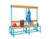banc double,HxLxP 1600x2000x770mm,piètement RAL5012