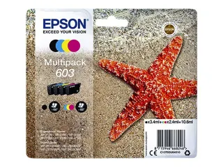 Epson 603 T03U6 Inktcartridge Multipack Zwart + Kleur - 1