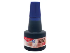 Stempelinkt 30ml blauw