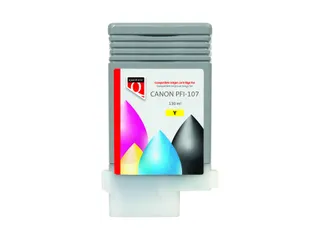 Inktcartridge Quantore alternatief tbv Canon PFI-107 6708B001 geel - 1