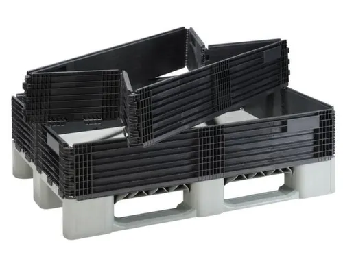 Palletopzetframe,Gerecycled Kunststof,Belasting 600Kg