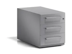 mobiel ladeblok,HxBxD 495x420x775mm,3lade(n),m. beugelgreep,cil.-slot