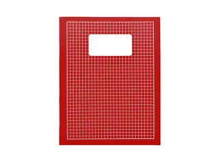 Schrift Qbasic 210x165mm ruit 5mm 80blz 70gr assorti - 1