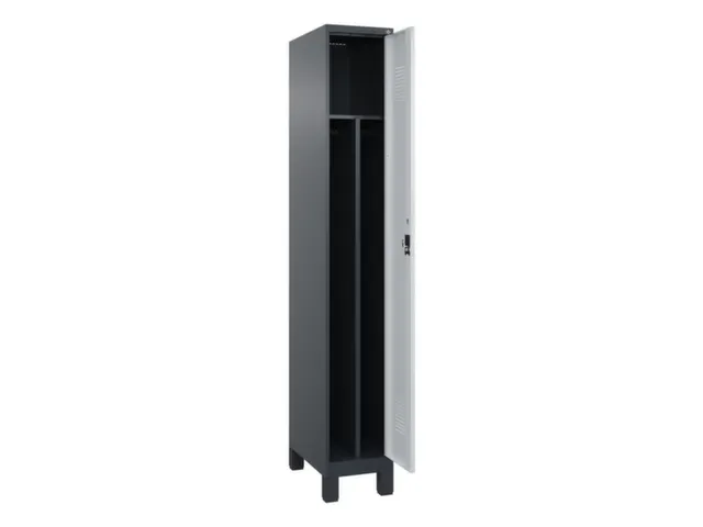 locker voor scheiding van kleding,HxBxD 1950x300x500mm,1vak