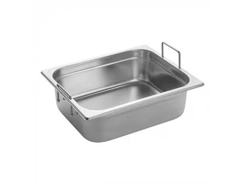 Caterchef Gastronorm bak RVS met greep 1/2 GN 100mm