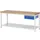werkbank,HxBxD 840-1040x2000x700mm,beukblad,draagverm. 1250kg,4voeten