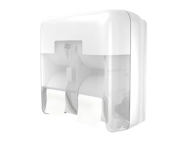 OptiServe Hulsloos Toiletpapier Dispenser 4-rol Wit
