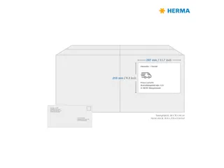 HERMA 4428 Premium etiketten A4 210x297mm Wit 100 stuks - 4