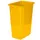 afvalverzamelaar,60l,HxBxD 580x320x460mm,romp PP geel,gesloten