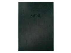 Menukaart map Sigel A4 grijs voor 8 blad