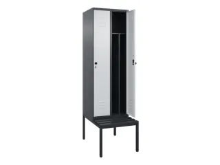 locker voor scheiding van kleding,HxBxD 2120x600x815mm,2vak - 2