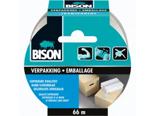 Verpakkkingstape, Ft 50 Mm X 66 M, Transparant - 1