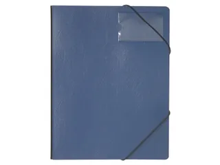 Spanmap voor DIN A4 Donkerblauw - 1