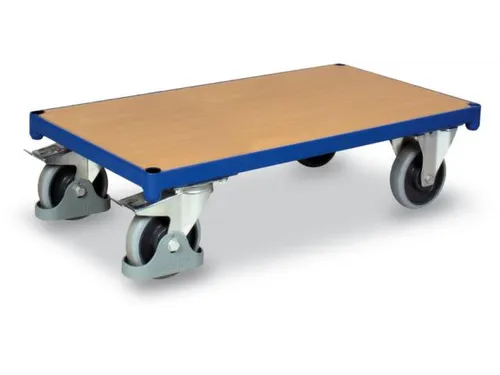 Platformwagen 400kg 910x500mm Zonder Opbouw Ral 5010 Beuken