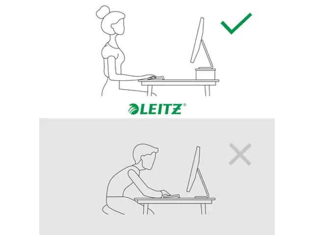 Ergo monitorstandaard, wit