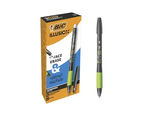 Gelschrijver Bic Gel-ocity illusion medium zwart - 6