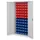 kast met sleufplaat m. bakken,HxBxD 1950x1000x410mm,72bakken PE