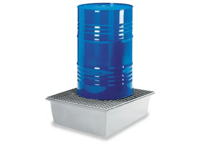 Opvangbak 1x 200l Opvangvol. 210l Gvk 400x 850x 850mm Gvk-Rooster