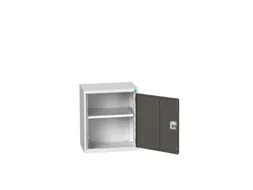 hangkast,HxBxD 600x525x350mm,vleugeldeur,1xStalen bodem,romp RAL7035