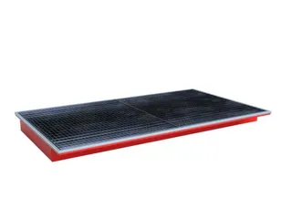 ophangbak,opvangvol. 200l,HxBxD 140x2150x1250/915mm,m. PE-element - 1