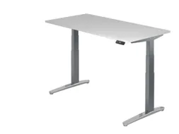 Elektrisch in hgte vst. zit-sta-bureau,HxBxD 650-1290x1600x800mm