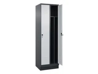 locker voor scheiding van kleding,HxBxD 1950x600x500mm,2vak - 2