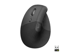 Souris ergonomique sans fil Logitech Lift noir
