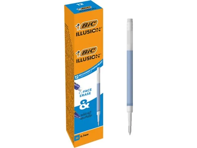 vulling voor gelroller Gel-ocity illusion 12 stuks blauw