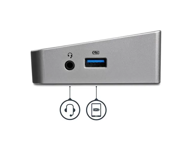 Triple Monitor Usb 3.0 Docking Station 1X Hdmi 2X Displayport