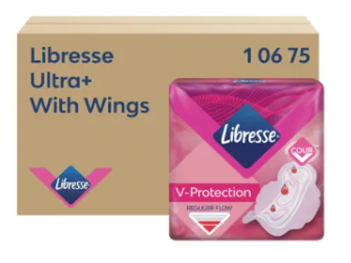Maandverband Libresse P1 Ultra+ Regular Voor Tork Dispenser 150 stuks