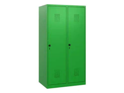 schoollocker,HxBxD 1530x800x500mm,2vak,vak B 400mm,draaigrendel