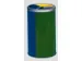 Station de tri sélectif 3x30l tôle d'acier sans auvent RAL1023/RAL50