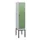 locker,HxBxD 1950x400x500mm,1vak,vak B 400mm,draaigrendel