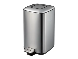 Vierkante Pedaalemmer Regent Step Bin 12 Liter Mat Rvs - 2
