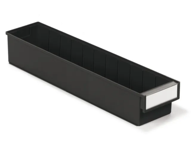 ESD-stellingbak,HxBxD 100x132x600mm,PP,zwart