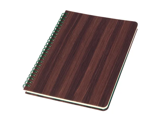 Carnet Conceptum A5 spirale BOIS dots 160pag 100gr