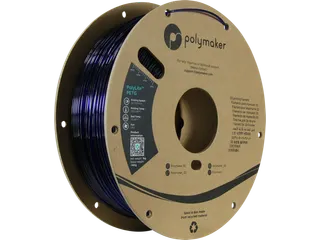 Polymaker PolyLite PETG filament 1,75 mm Translucent Blauw 1kg - 1