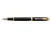 Vulpen Parker IM Black Lacquer GT Finish Medium Blauwe inkt