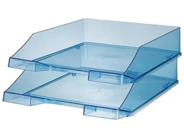 Brievenbak Han C4 Transparant Blauw