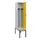 locker met bank,voor scheiding van kleding,HxBxD 2120x400x815mm,1vak