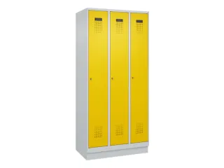 locker voor scheiding van kleding,HxBxD 1950x900x500mm,3vak - 2