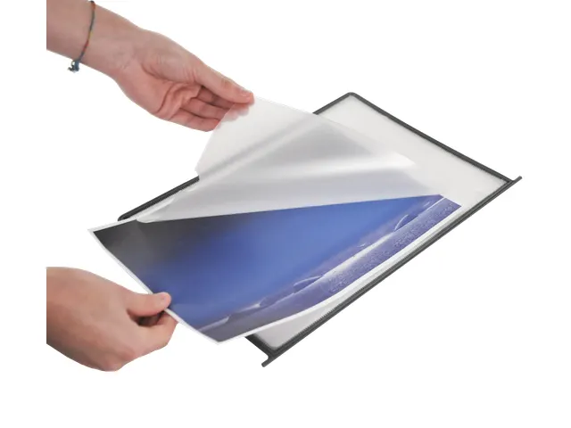 Desq 4507 Bureaustandaard met Voet 10 displaypanelen voor 20 vellen A4