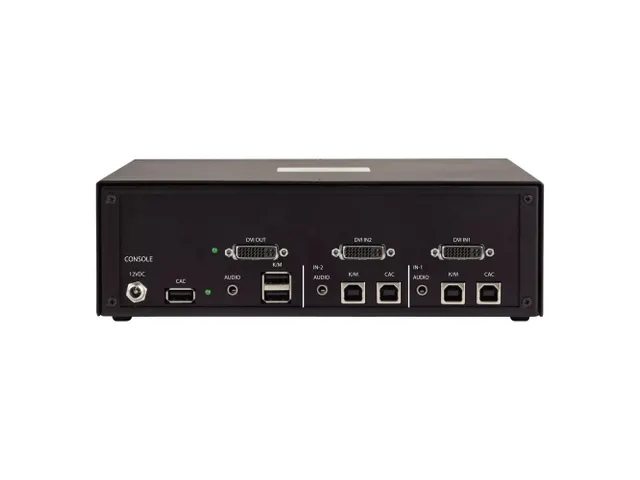 Secure 2-Poort KVM Switch DVI NIAP TAA